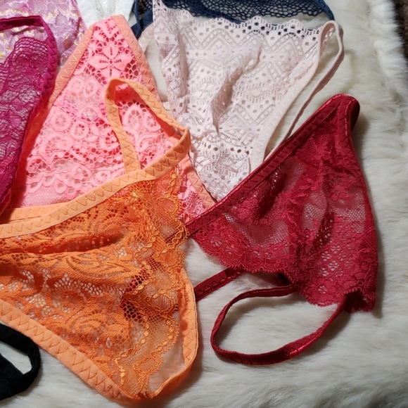 11 pairs of multi colored Women's gstring underwea - Picture 2 of 6